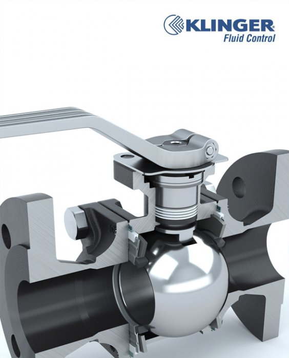 KLINGER Fluid Control обновляет линейку шаровых кранов