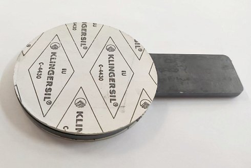 Заглушка межфланцевая «ГраФлан» МФЛ с уплотнителем из безасбестового материала
