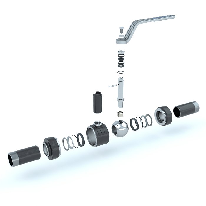 KLINGER Fluid Control обновляет линейку шаровых кранов