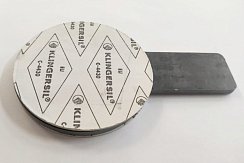 Заглушка межфланцевая «ГраФлан» МФЛ с уплотнителем из безасбестового материала